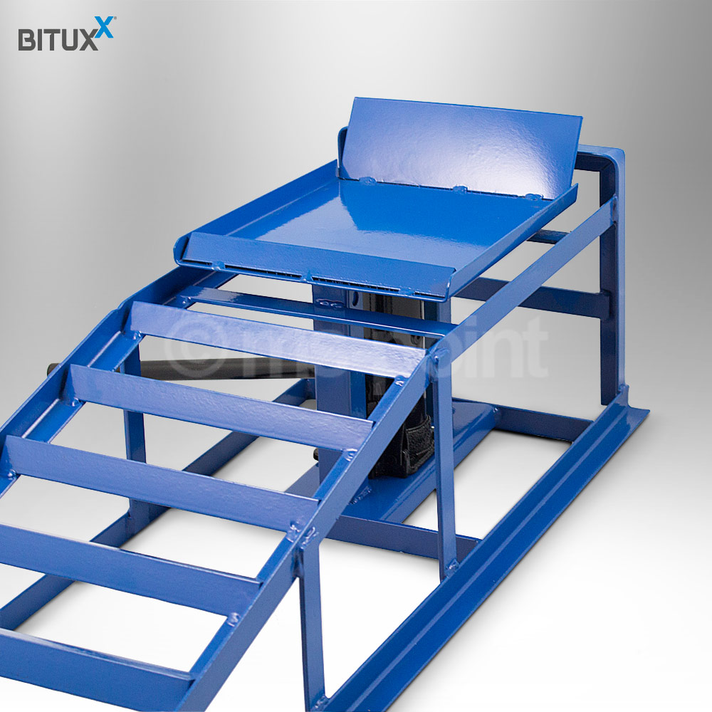 BITUXX 2x Auffahrrampen 2200kg - Klappbare Stahlrampen Für Motorräder