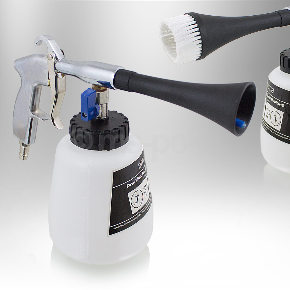 Druckluft Reinigungspistole - Booster Für Gartenschlauch & Kompressor
