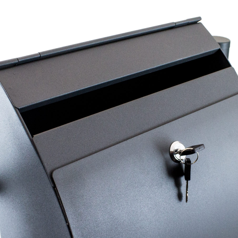 Doppel Standbriefkasten Briefkasten Briefkastenanlage Briefe Halbrund