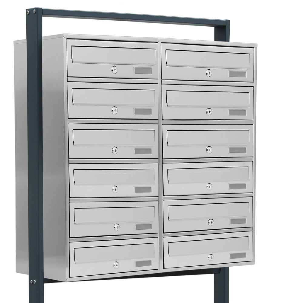 BITUXX® Standbriefkasten Briefkasten Postkasten Mailbox Letterbox