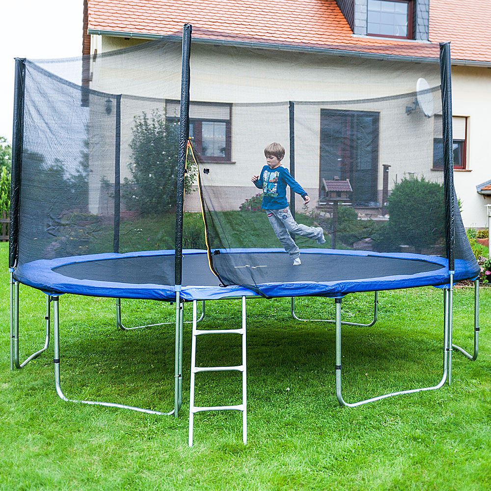 Trampolin 430 Outdoor Gartentrampolin Komplettset 4,30 m 430 cm eBay